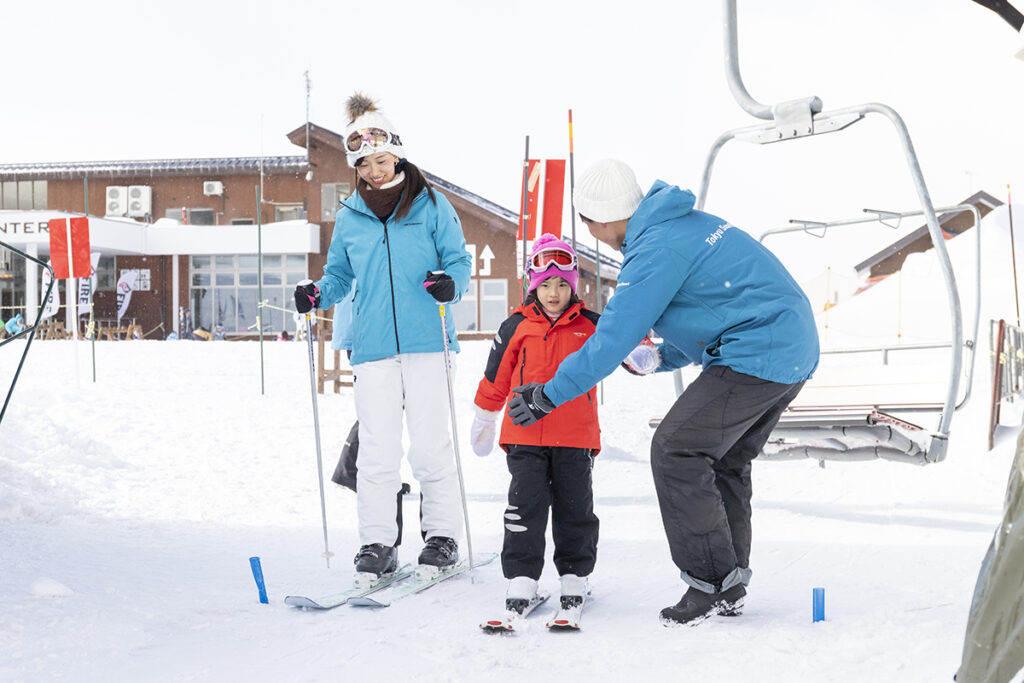 たんばらスキーパーク　スキー子供おすすめ　スキー子供レンタルウエア　スキー子供ヘルメット　スキー子供遊べるスキー場